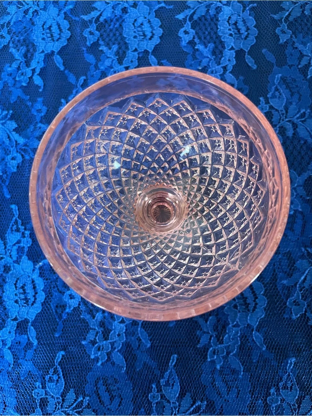 Anchor Hocking Miss America Pink Depression Glass Bowl